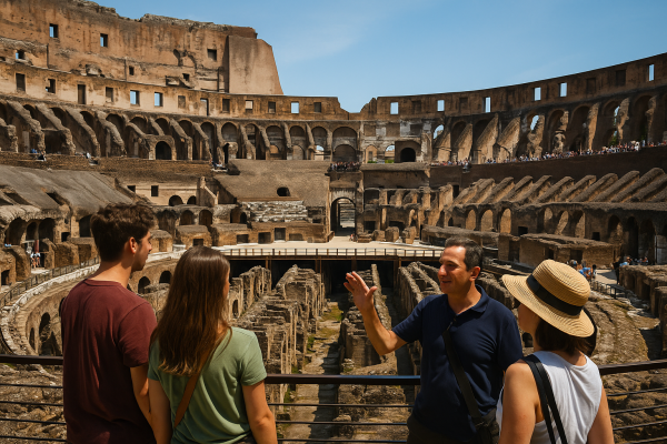 Colosseum to Roman Forum and Palatine Hill Private Guided Tour